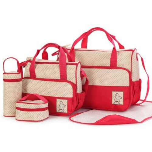 Ensemble de sacs à langer premium – 5 pièces pratiques pour maman et bébé