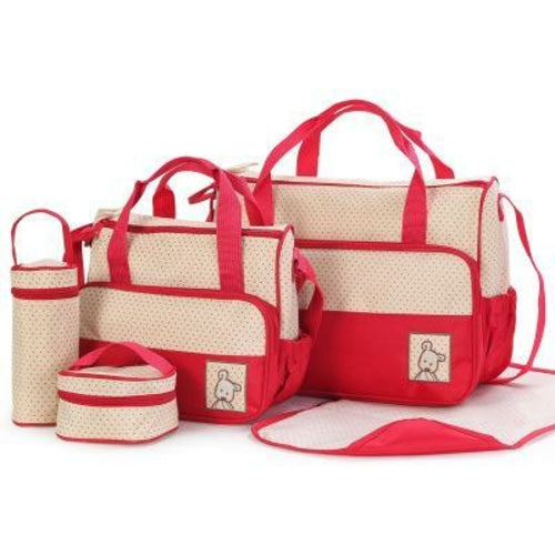 Ensemble de sacs à langer premium – 5 pièces pratiques pour maman et bébé