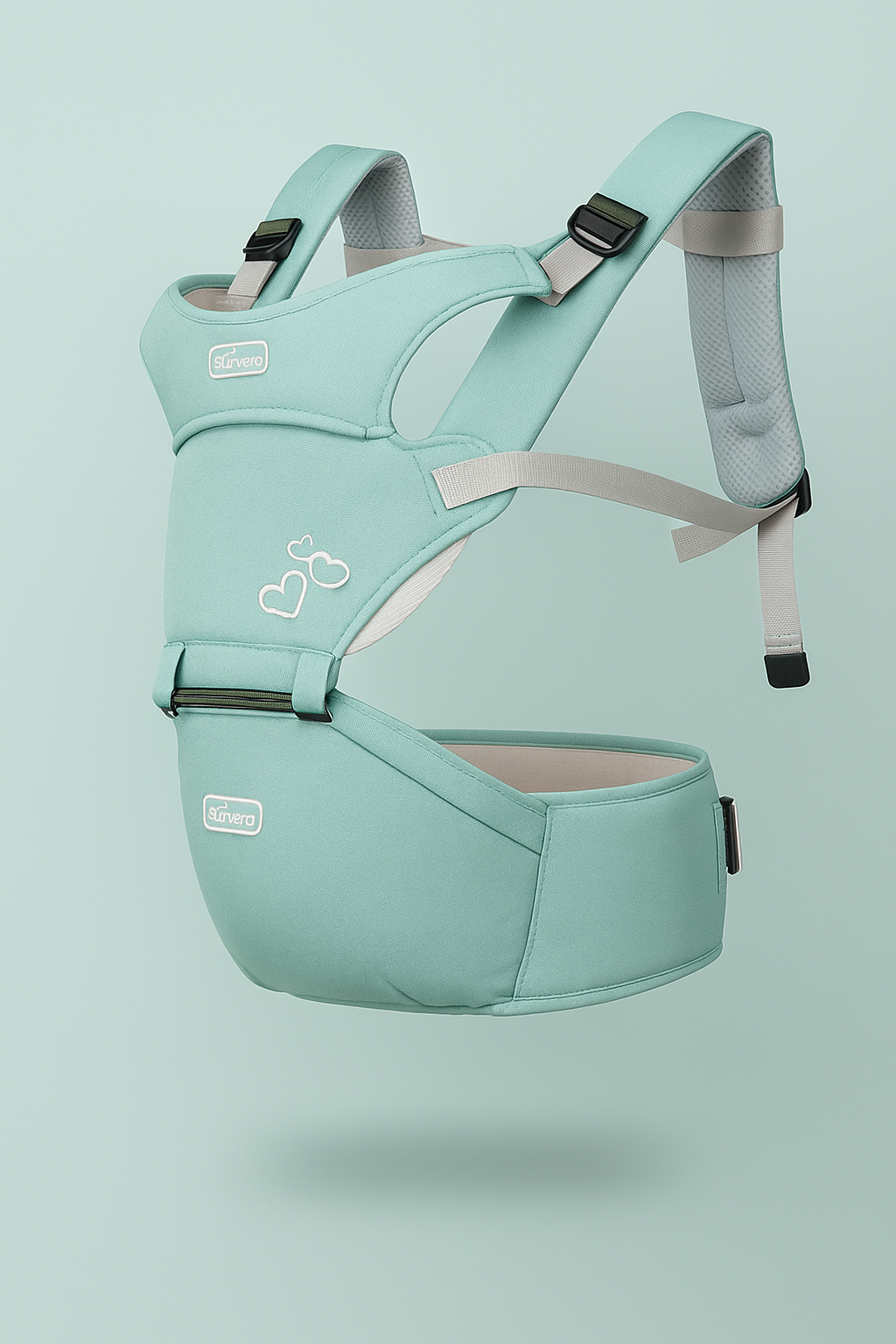 Porte-Bébé Ergonomique 3-en-1 avec Siège – Confort Parent & Bébé | Respirable & Sécurisé