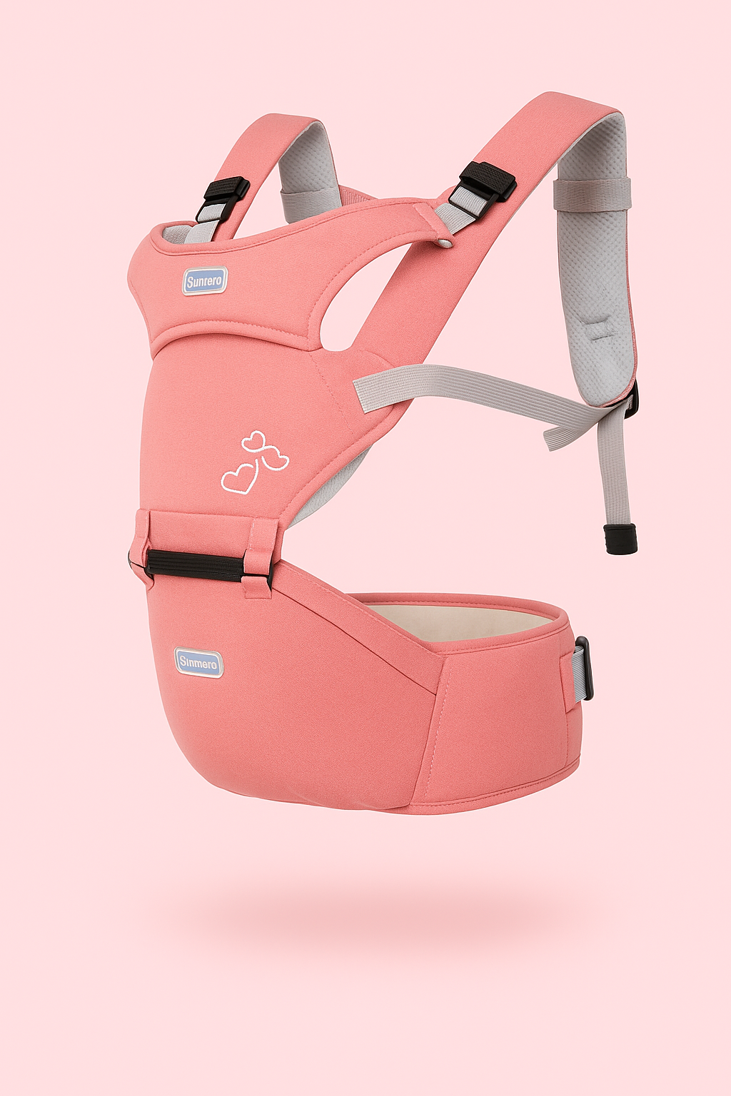 Porte-Bébé Ergonomique 3-en-1 avec Siège – Confort Parent & Bébé | Respirable & Sécurisé