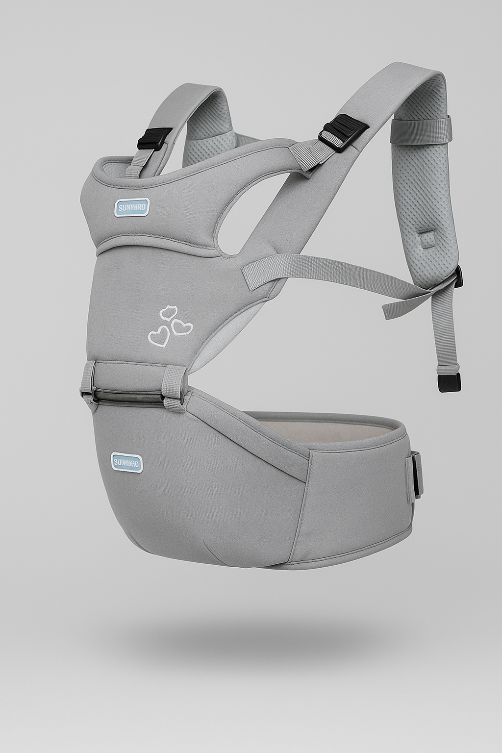 Porte-Bébé Ergonomique 3-en-1 avec Siège – Confort Parent & Bébé | Respirable & Sécurisé