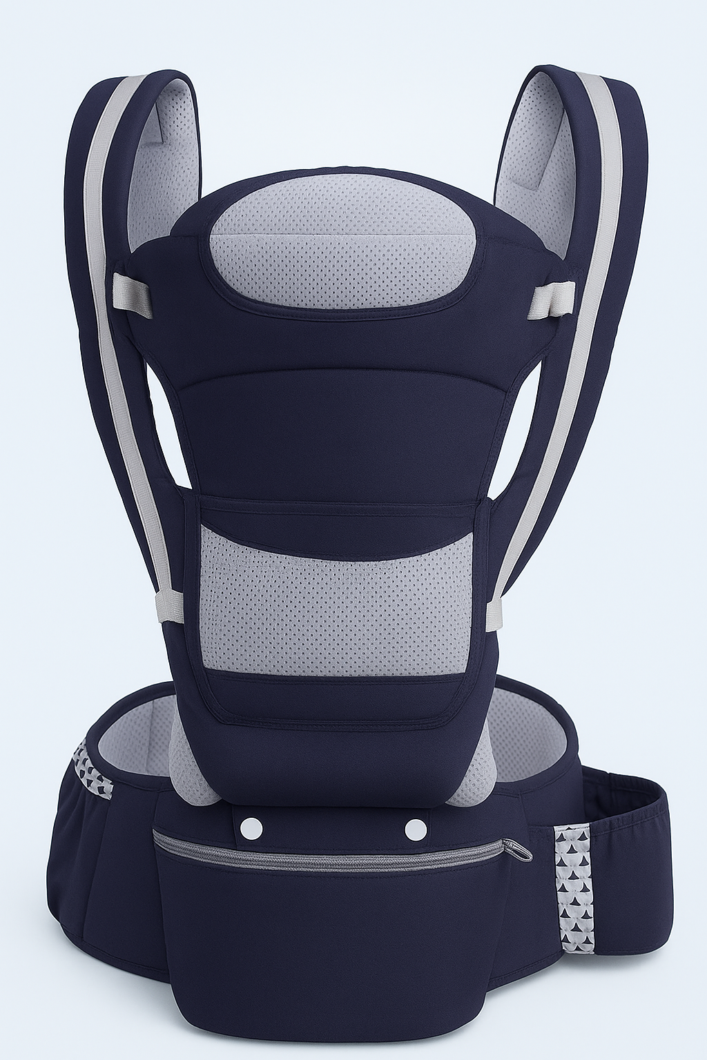 Porte-Bébé Ergonomique 3-en-1 avec Siège – Confort Bébé & Soulagement du Dos